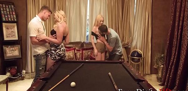  MILF Wives Make Husbands Share Them-Candy White